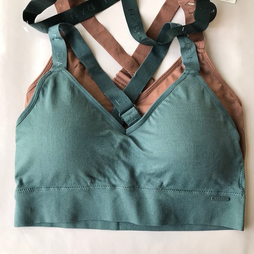 Danskin Intimates Crossback BRAS, Removable Pads, 3-set - Picture 2 of 8